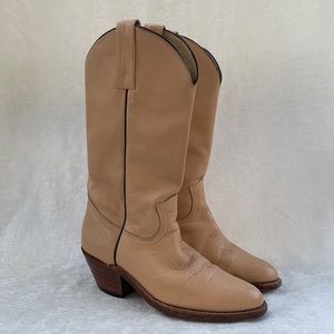 Frye Tan Cowboy & Western Boots